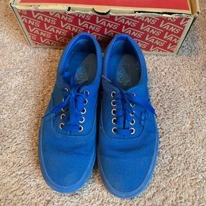 Nautical blue vans